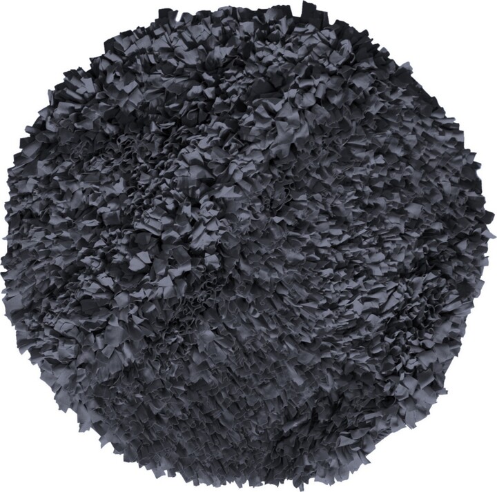 Home Weavers Bella Premium Jersey Shaggy Area Rug, 36" Round