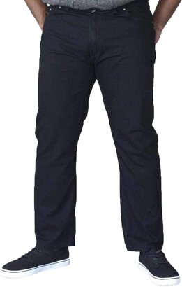 Elastic Waist No Fly Jeans For Men