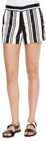 Thumbnail for your product : Theory Blaynee Striped Shorts