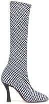 Thumbnail for your product : Neous Knee High Checked Boots