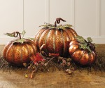 Thumbnail for your product : Napa Style Hammered Harvest Pumpkins