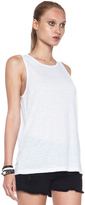 Thumbnail for your product : Alexander Wang T by Oversize Linen Silk Jersey Tank