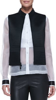 Thumbnail for your product : Robert Rodriguez Quorra Texture-Stripe Vest