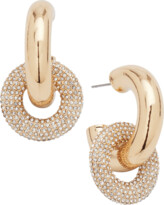 Thumbnail for your product : BaubleBar Heather Crystal Hoop Earrings