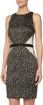 Thumbnail for your product : Nicole Miller Polka Dot Metallic Cocktail Dress