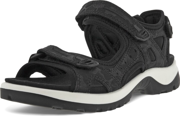 Ecco Women's Black Sandals | ShopStyle