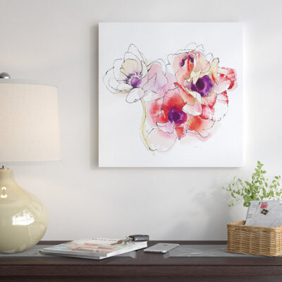 East Urban Home 'Mistral Trio I' Painting Print on Wrapped Canvas