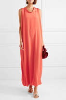 Thumbnail for your product : Valentino Silk Maxi Dress - Coral