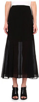 Thumbnail for your product : Theory Silk-blend midi skirt