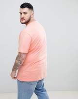Thumbnail for your product : Original Penguin Big & Tall small logo crewneck slim fit t-shirt in pink