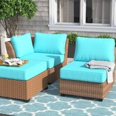 Thumbnail for your product : Wade Logan Ayomikun 18 Piece Outdoor Seat Cushion Set
