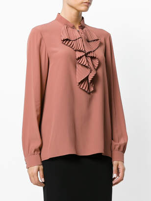 No.21 frill-detail blouse