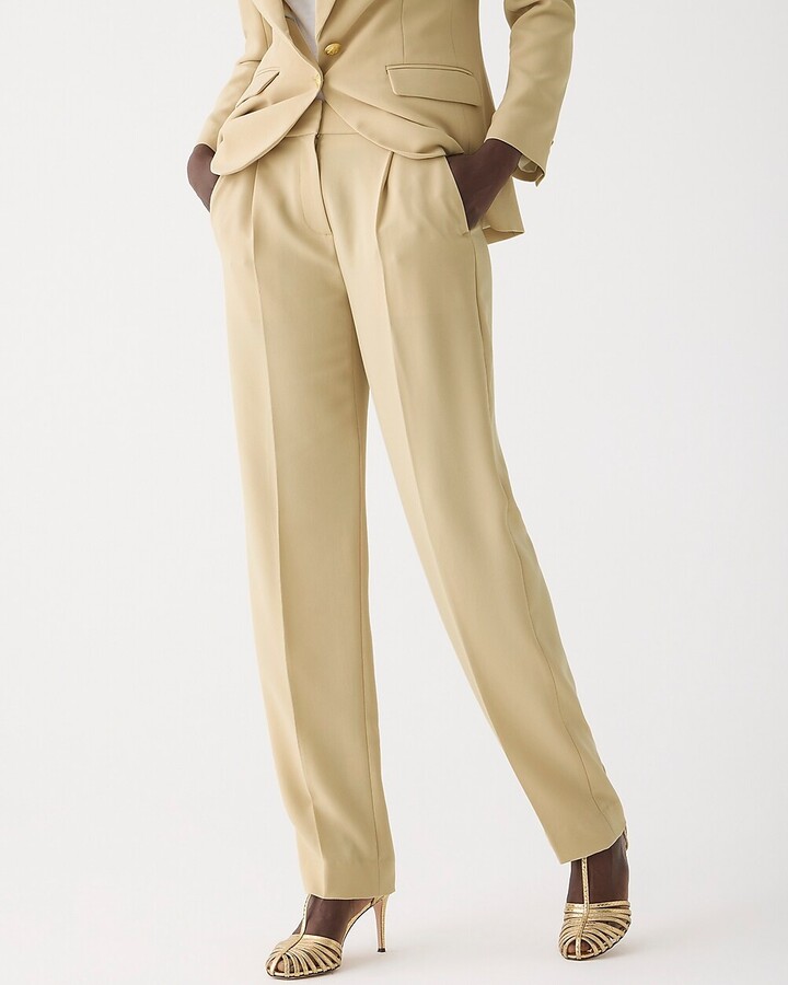 Tall high-rise slim demi-boot pant in corduroy