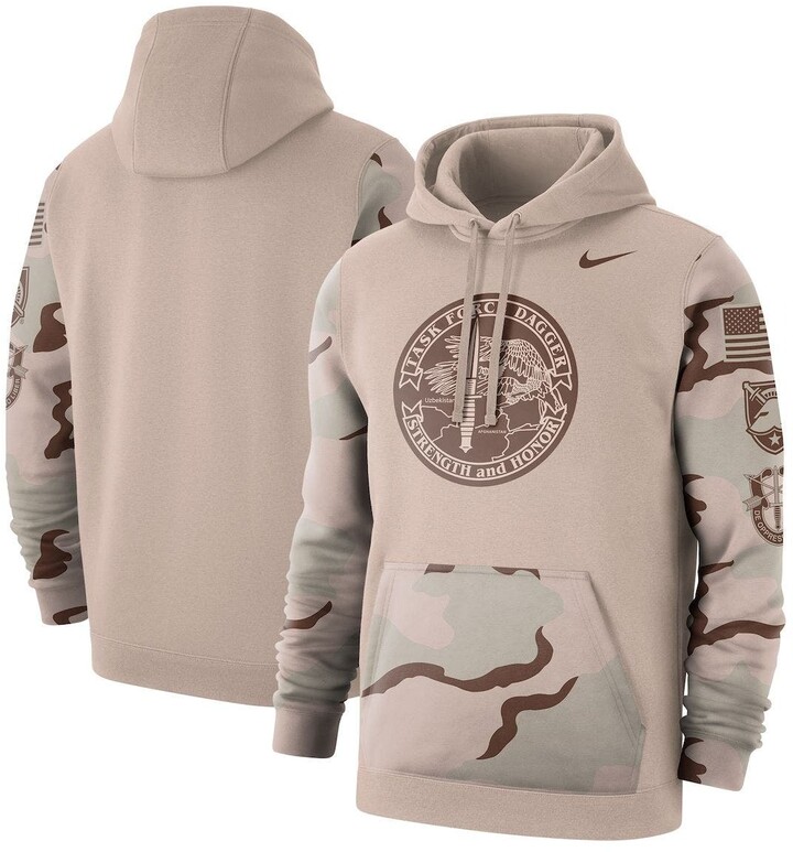 Nike Men's Natural Army Black Knights Rivalry Pullover Hoodie - ShopStyle