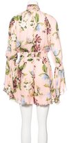 Thumbnail for your product : Nicholas Floral Print Ruffled Romper