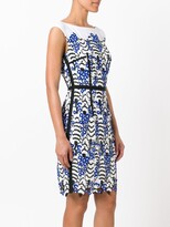 Thumbnail for your product : Talbot Runhof Lace Applique Shift Dress