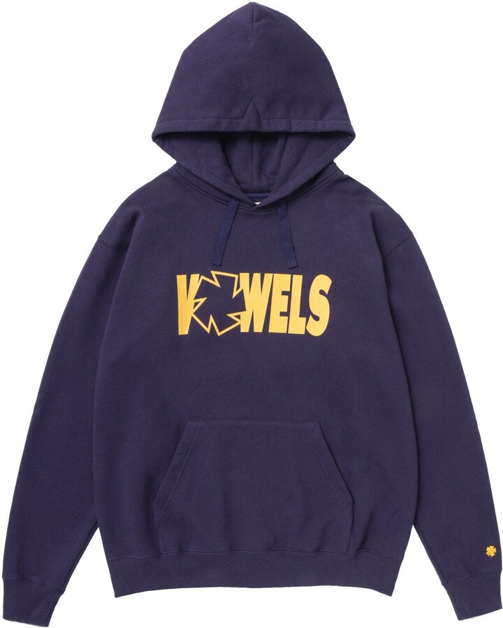 vowels Icon Spell Out Hoodie