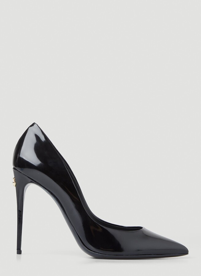 dolce and gabbana heels black