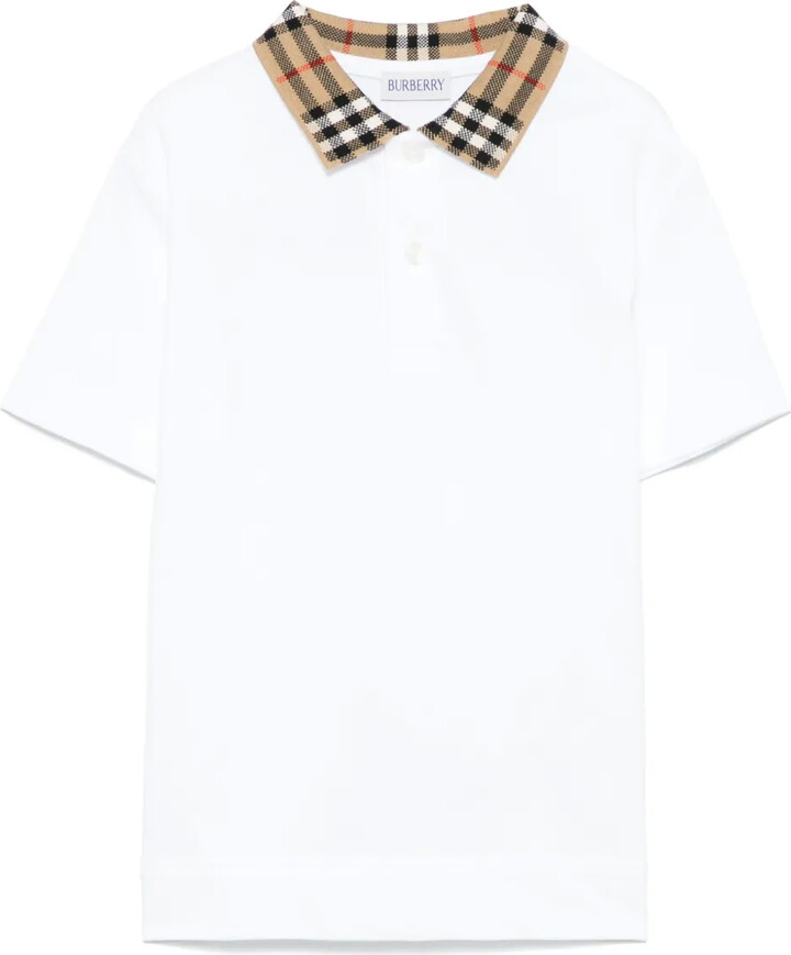 Vintage Check polo shirt