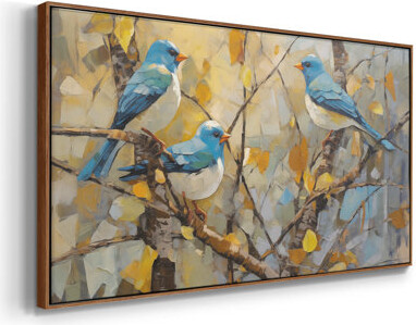 Winston Porter Abstract Series-CMLXXXI- Framed Gallery Wrapped Canvas -Ready to Hang