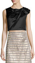 Thumbnail for your product : Erin Fetherston Beau Twisted Bow Crop Top