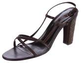Thumbnail for your product : Bottega Veneta Crystal-Embellished Suede Sandals