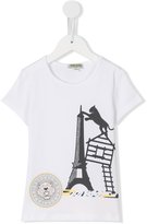 Thumbnail for your product : Kenzo Kids Paris Sketch T-shirt