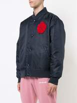 Thumbnail for your product : Leon Aimé Dore apple badge bomber jacket