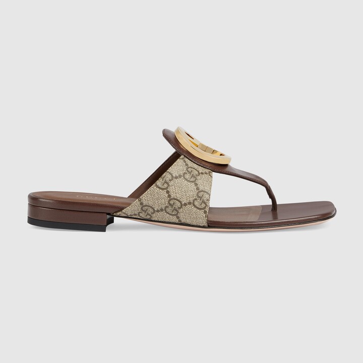 Gucci Gg Thong Sandal | ShopStyle