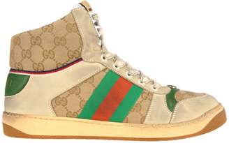 Gucci Mens Screener Gg High-top Sneaker