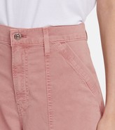 Thumbnail for your product : Veronica Beard Charlie high-rise cropped pants