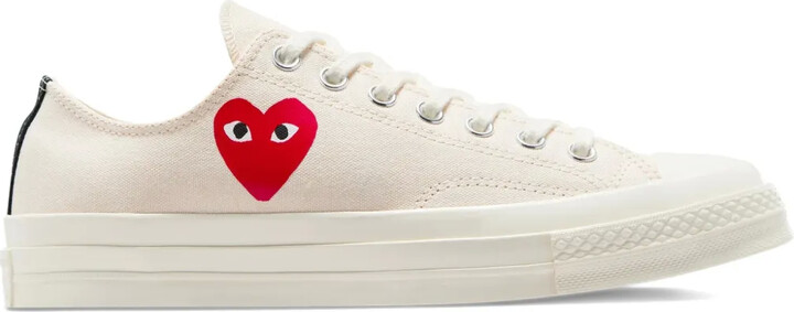 COMME DES GARÇONS PLAY X CONVERSE Chuck 70 heart-logo sneakers