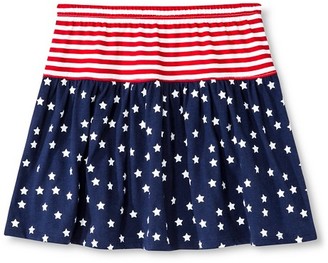 Circo Girls' Americana Knit Skirt Navy  - CircoTM
