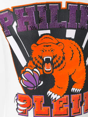 Philipp Plein graphic bear logo T-shirt