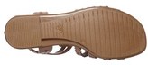 Thumbnail for your product : Easy Spirit 'e360 - Karelly' Pinked & Perforated Leather Back Zip Sandal (Women)