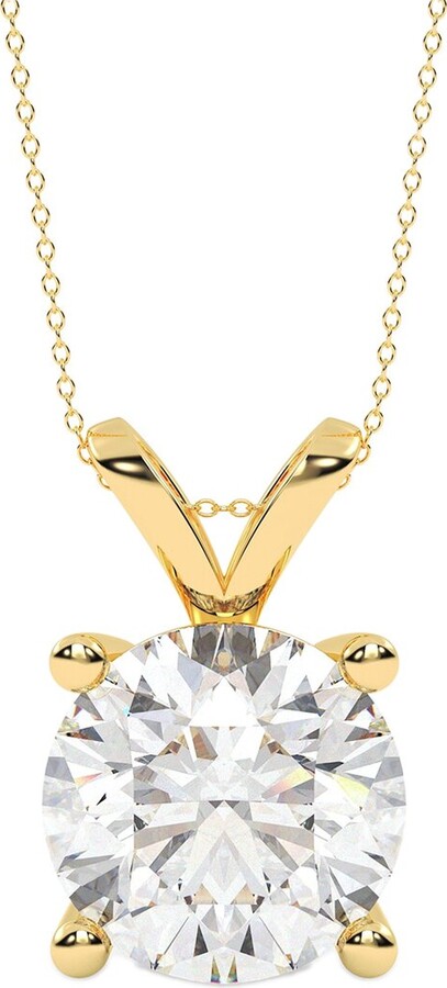 Lab Grown Diamonds 14K 5.00 Ct. Tw. Lab-Grown Diamond Necklace