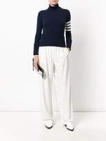 Thumbnail for your product : Thom Browne striped turtleneck sweater