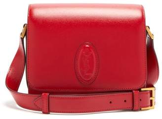 Saint Laurent Le 61 Small Leather Cross-body Bag - Womens - Red