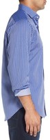 Thumbnail for your product : Thomas Dean Men's Classic Fit Stripe Sport Shirt
