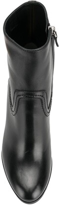 Tod's Stitching Detail Ankle Boots