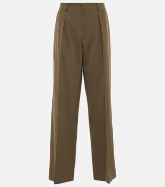 Jean Paul Gaultier High-rise pleated pants