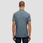 Thumbnail for your product : Kenneth Cole New York Short Sleeve Chambray Shirt