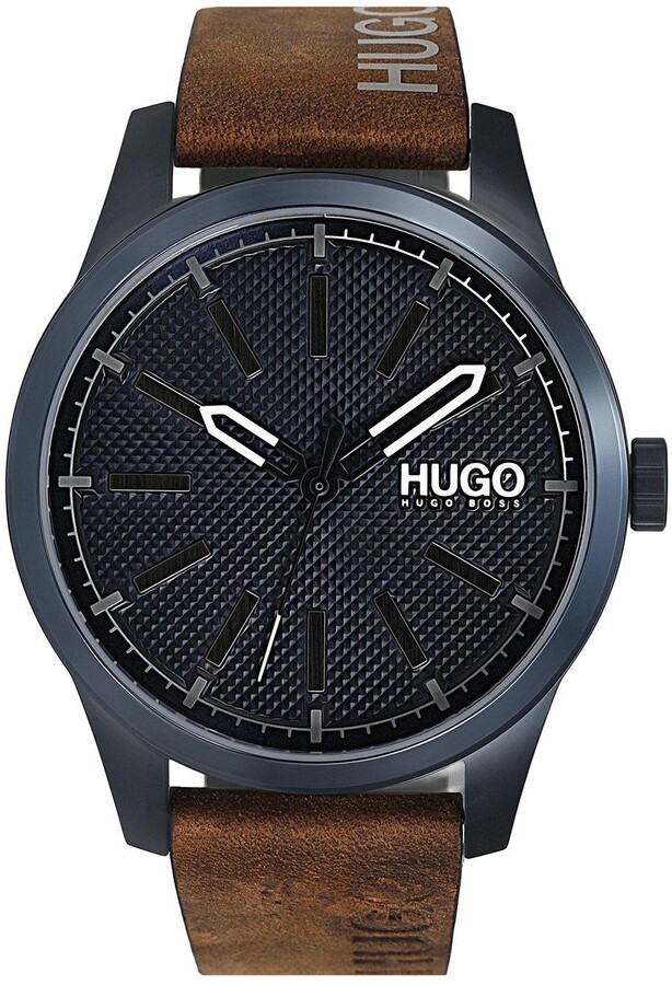 hugo boss tan watch