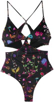 Thumbnail for your product : Stella McCartney Floral-Print One-Piece Swimsuit