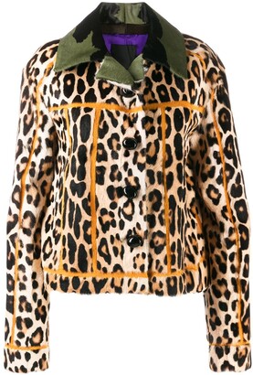 Liska Leopard Print Jacket