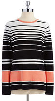Thumbnail for your product : Ivanka Trump Striped Sweater
