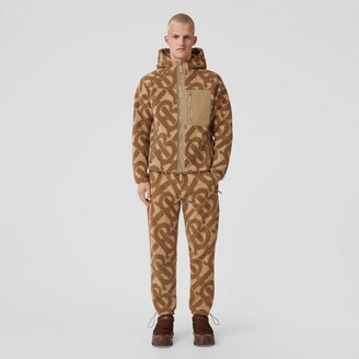 Burberry Monogram Fleece Jacquard Jogging Pants - ShopStyle
