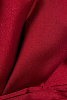 Thumbnail for your product : Sachin + Babi Hannah One-shoulder Gathered Duchesse-satin Gown