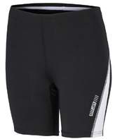 Thumbnail for your product : James & Nicholson Women's Ladies Running Short Tights Maternity Trousers, White-Black/White, L