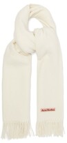 Thumbnail for your product : Acne Studios Canada New Wool Scarf - White